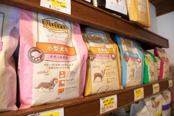 動物に優しく、安全な商品の取り扱いをしています